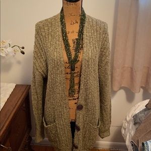 Free people Fern Green Cardigan Sweater